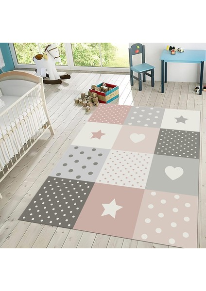 Dijital Baskılı Kaymaz Taban Yıkanabilir Çocuk Odası Oyun Halısı, V-Çocuk-10-Renkli, fiyatları