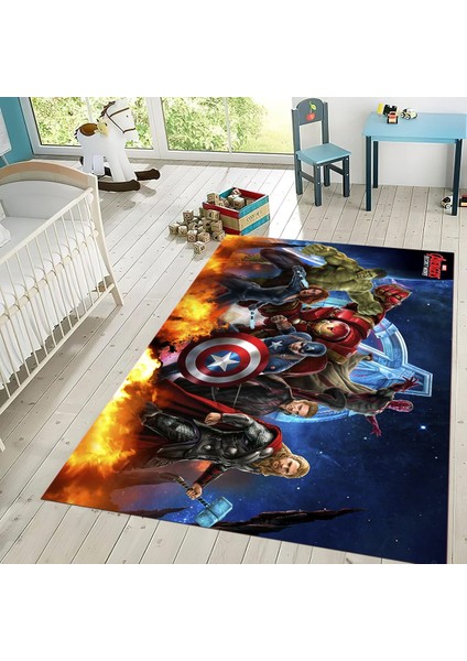 Dijital Baskılı Kaymaz Taban Yıkanabilir Çocuk Odası Oyun Halısı, V-Çocuk-39-Renkli, fiyatları