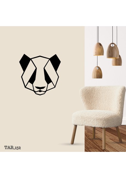Geometrik Panda Tablo