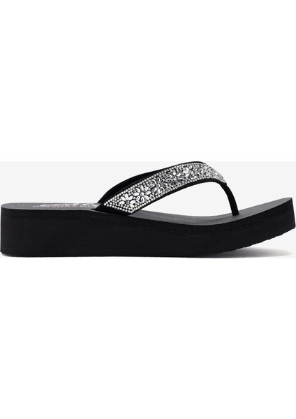 Vinyasa - Wild Daisies Kadın Siyah Sandalet 119638 Blk