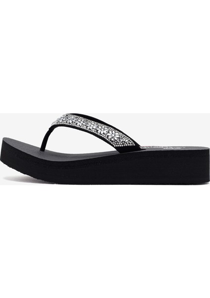 Vinyasa - Wild Daisies Kadın Siyah Sandalet 119638 Blk