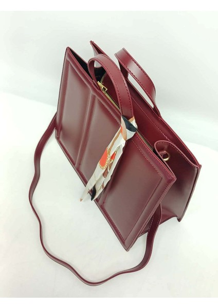 Rowan Fularlı Model Kadın El ve Omuz Çantası modelleri