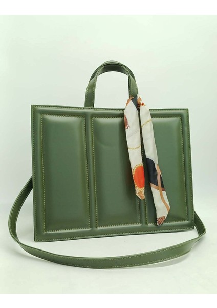 Rowan Fularlı Model Kadın El ve Omuz Çantası