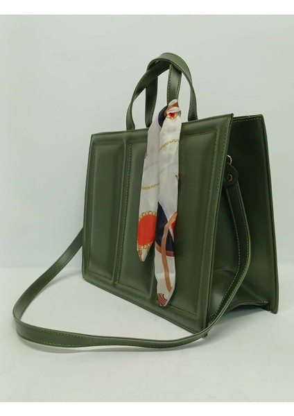 Rowan Fularlı Model Kadın El ve Omuz Çantası modelleri