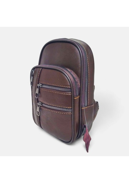 Hakiki Deri Göğüs Çantası Bodybag LD484 fırsatları