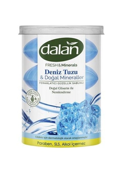 Fresh & Minerals - Deniz Tuzu Sabun 4 x 110 gr