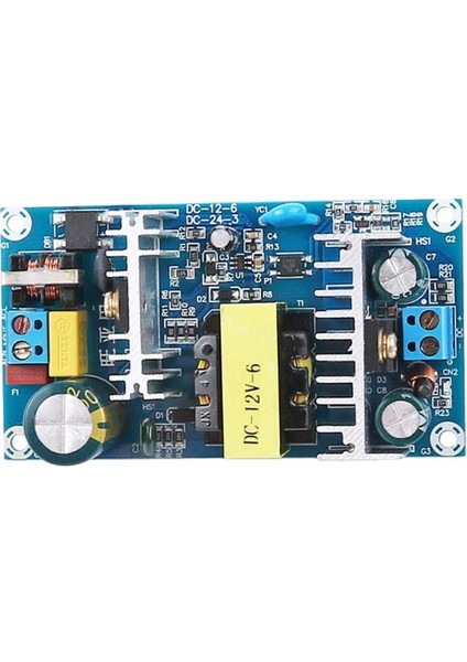 220VAC-12VDC 6A Smps (Anahtarlamalı Güç Kaynağı) KARTI-70W