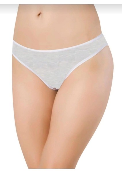 2549 Kadın Bambu Nefes Alan Bikini Külot 12 Adet