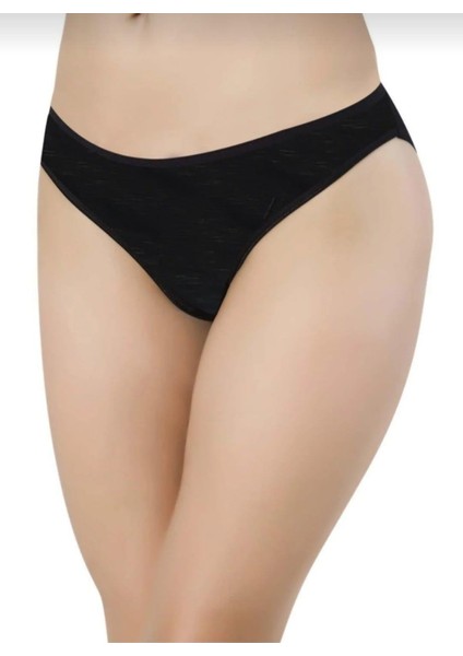 2549 Kadın Bambu Nefes Alan Bikini Külot 12 Adet