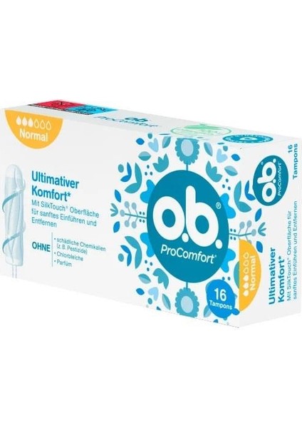 Tampon Procomfort Normal 16'lı