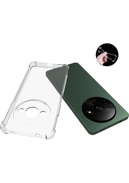 Xiaomi Redmi A3 Şeffaf Kılıf Hava Yastığı Telefon Koruyucu Yumuşak Tpu Telefon Kapağı Için (Yurt Dışından) modelleri