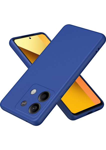 Xiaomi Redmi Note 13 5g Tpu Kılıf Için 2.2mm Ipeksi Dokunmatik Ince Telefon Kılıfı Yumuşak Astar-Mavi (Yurt Dışından)