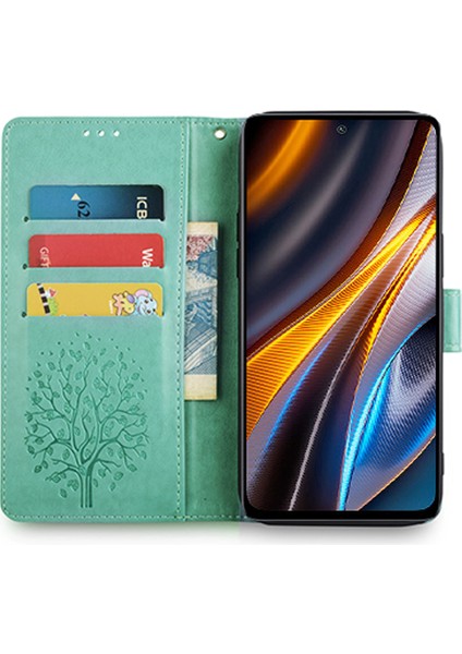 Xiaomi Redmi Note 11T Pro 5g Kılıf Anti-Damla Deri Telefon Kabuğu-Yeşil Için (Yurt Dışından) fiyatları