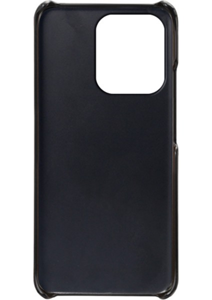 Xiaomi Redmi Note 13 4g Telefon Kılıfı Kart Tutuculu Çizilmez Darbeye Dayanıklı Kapak-Siyah (Yurt Dışından)