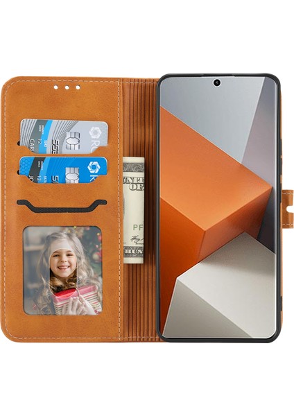 Xiaomi Redmi Note 13 Pro+ 5g Cüzdan Kılıf Mutlu Kedi Desenli Darbeye Dayanıklı Flip Telefon Kapağı-Mavi-Sarı (Yurt Dışından) fiyatları