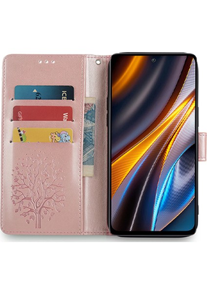Xiaomi Redmi Note 11T Pro 5g Kılıf Anti-Damla Deri Telefon Kabuğu-Gül Altın Için (Yurt Dışından) fiyatları