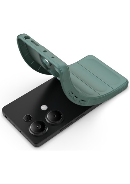 Xiaomi Redmi Note 13 Pro 4g Cep Telefonu Kılıfı Düşme Koruması Tpu Koruyucu Kapak-Yeşil (Yurt Dışından) modelleri