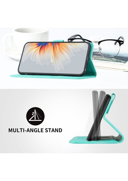 Xiaomi Redmi Note 13 Pro 5g Standlı Kılıf Baskılı Deri Cüzdan Telefon Kapağı-Bebek Mavisi Için (Yurt Dışından)