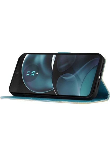 Xiaomi Redmi Note 13 Pro 4g Kılıf Deri Telefon Kapağı-Renkli Rüzgar Çanı Için (Yurt Dışından)