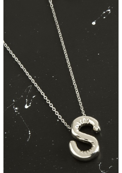 S Harfli Balon Kolye