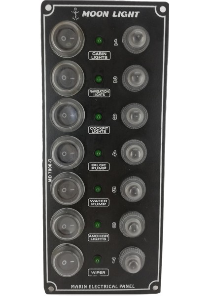 Moonlıght Panel Otomatik Sigortalı 7'li