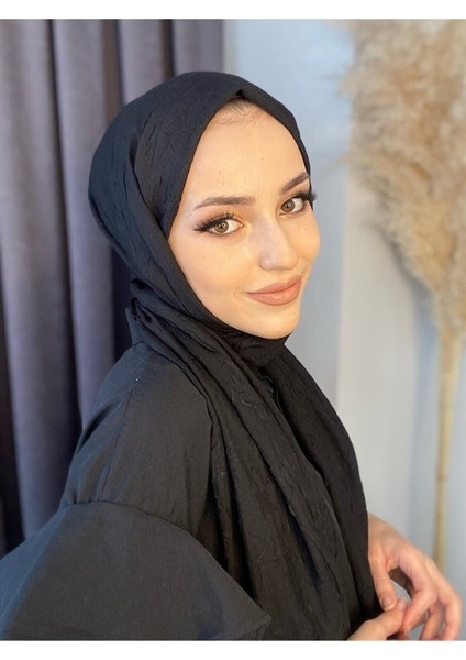 Ayşen Scarf Bambu Kraş Şal Modeli