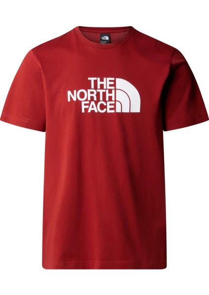 The North Face M S/s Easy Tee Erkek Kırmızı Giyimtshirt NF0A87N5POJ1