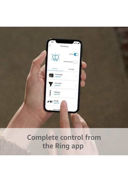 Amazon Ring A19 Smart LED Ampul, Beyaz