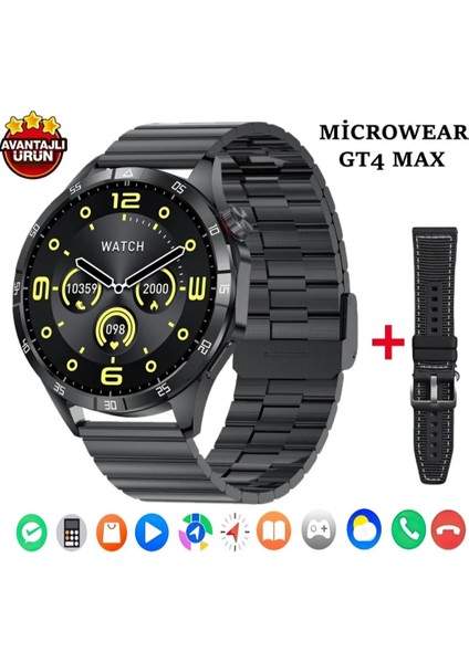 Mıcrowear Gt4 Max Akıllı Saat