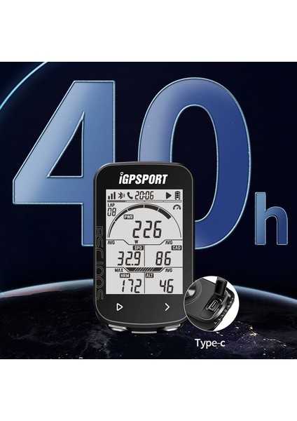 Igpsport Gps BSC100S 2.6 Inç Ekran Döngüsü Bisiklet (Yurt Dışından)