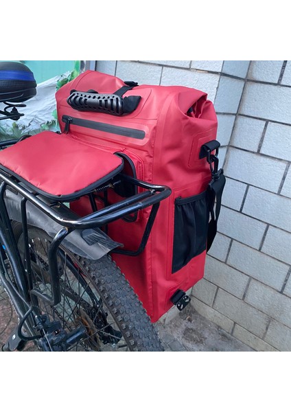 3-In-1 Su Geçirmez Bisiklet Pannier Bisiklet Arka Raf (Yurt Dışından)