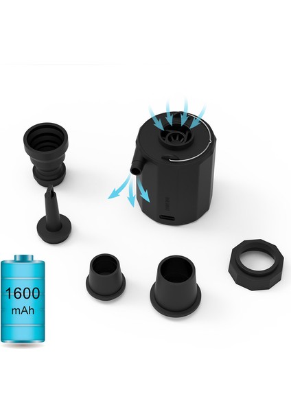 Çok Fonksiyonlu Taşınabilir Akülü Elektrikli Şişirme (Yurt Dışından) fiyatları