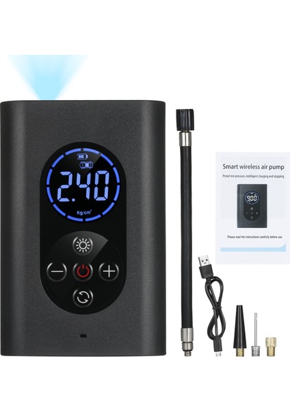 Lastik Şişirme Taşınabilir Hava Kompresörü 150PSI Basınç (Yurt Dışından)