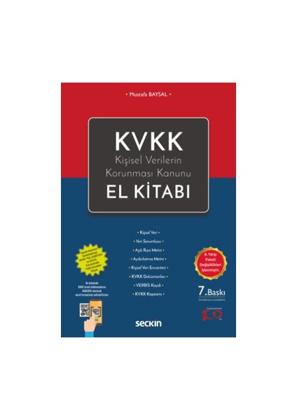 KVKK - Kişisel Verilerin Korunması Kanunu El Kitabı - Mustafa Baysal