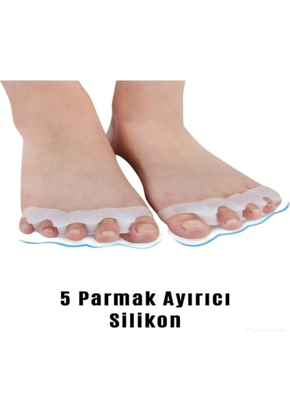 5 Parmak Duzenleyıcı Sılıkon Seperator 1 Çift