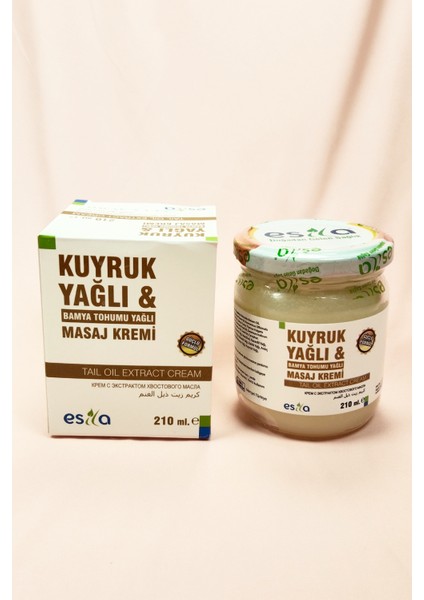 Esila Kuyruk Yağlı Masaj Kremi 210ML Akıllı Krem Royaleks fırsatları
