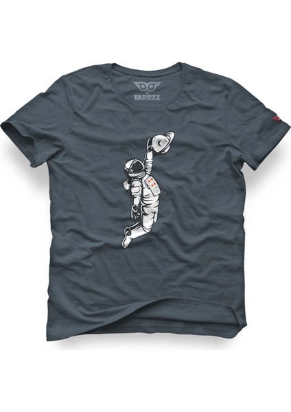 Basketbolcu Astronot Tasarım Tişört