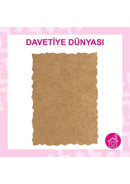 Not Kağıdı 7 cm x 10 cm 50 Adet Kraft Kağıt 250 gr Tebrik Kart Teşekkür Kartı Kartvizit Kartı