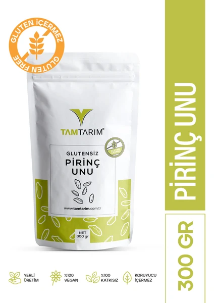 Tam Tarım (Glutensiz) Pirinç Unu 300 gr