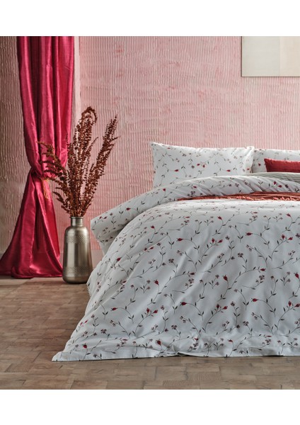 Ranforce Elegan Çift Kişilik Nevresim Takımı - Beyaz fiyatları