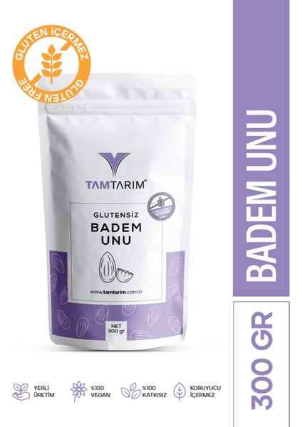 (Glutensiz) Badem Unu 300 gr