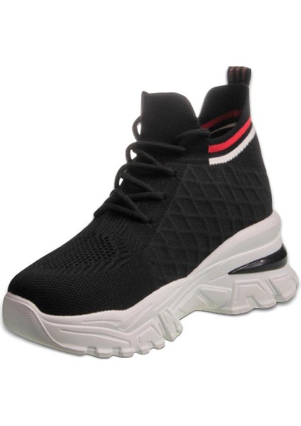 M.P.Stylelift 7.0 Kadın Bağcıklı Siyah Günlük Ayakkabı fırsatları