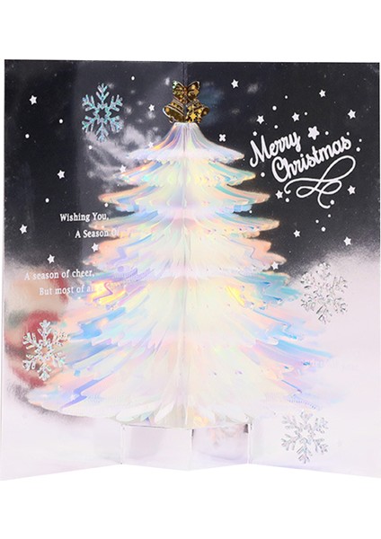 Noel Tebrik Kartı Noel Ağacı Desen El Yapımı Tebrik Kartı (Yurt Dışından) fiyatları