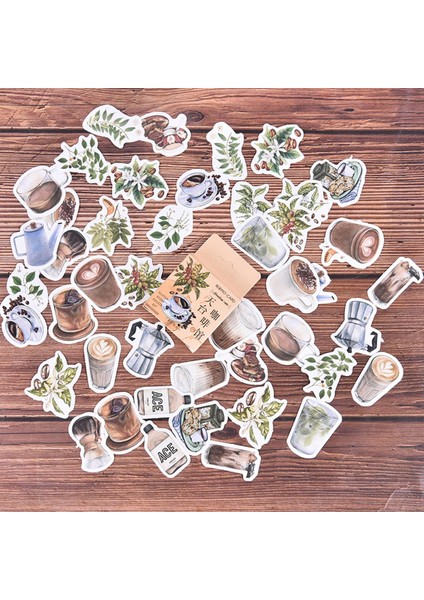 46 Adet/kutu Dekoratif Çıkartmalar Scrapbooking Etiket Günlüğü Kırtasiye Albümü Çıkartmalar (Yurt Dışından)