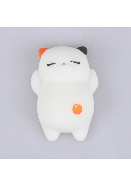Anti-Stres Sıkma Oyuncaklar Mini Yumuşak Hayvan Kedi Kawaii Kauçuk Squishes Antistres (Yurt Dışından)