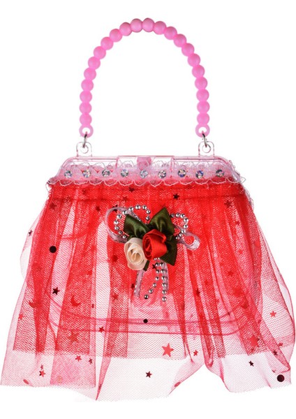 Prenses Kız Moda LED Aydınlatma Çiçek Çanta Tote Oyuncak Çocuklar Doğum Günü Hediyesi (Yurt Dışından) modelleri