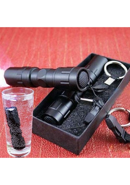 Taşınabilir Su Geçirmez 8000LM Cep LED El Feneri Zumlanabilir LED Torch Mini Penlight Işık Aa Tereyağ Dahil Değildir (Yurt Dışından)