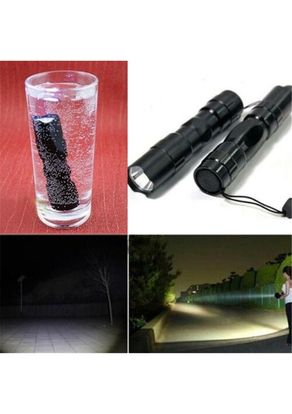 Taşınabilir Su Geçirmez 8000LM Cep LED El Feneri Zumlanabilir LED Torch Mini Penlight Işık Aa Tereyağ Dahil Değildir (Yurt Dışından)