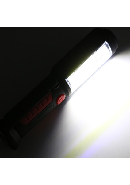 Taşınabilir El Feneri Torch LED Çalışma Işığı Manyetik Pil El Feneri Süper Parlak Kalem Cep Işıkları Torch Çip Flaş Işığı (Yurt Dışından)