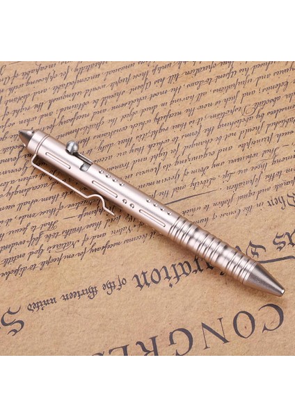 Çok Amaçlı Alüminyum Taktik Kalem Acil Cam Kırıcı Defender Alet St (Yurt Dışından) fırsatları